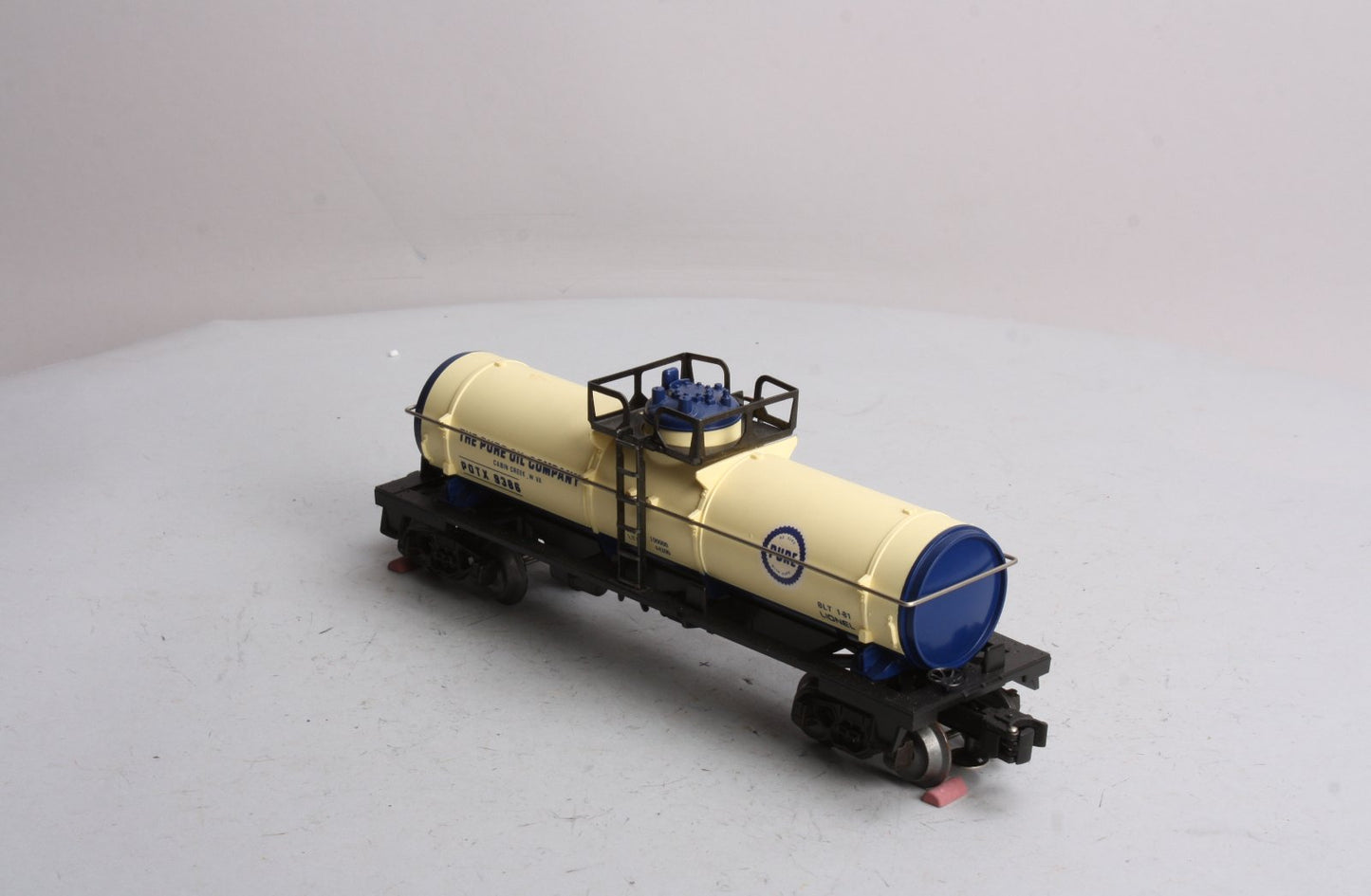 Lionel 6-9386 O Gauge Pure Oil Single Dome Tank Car EX/Box