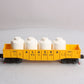 Lionel 6-9385 O Gauge Alaska Gondola with Canisters LN/Box