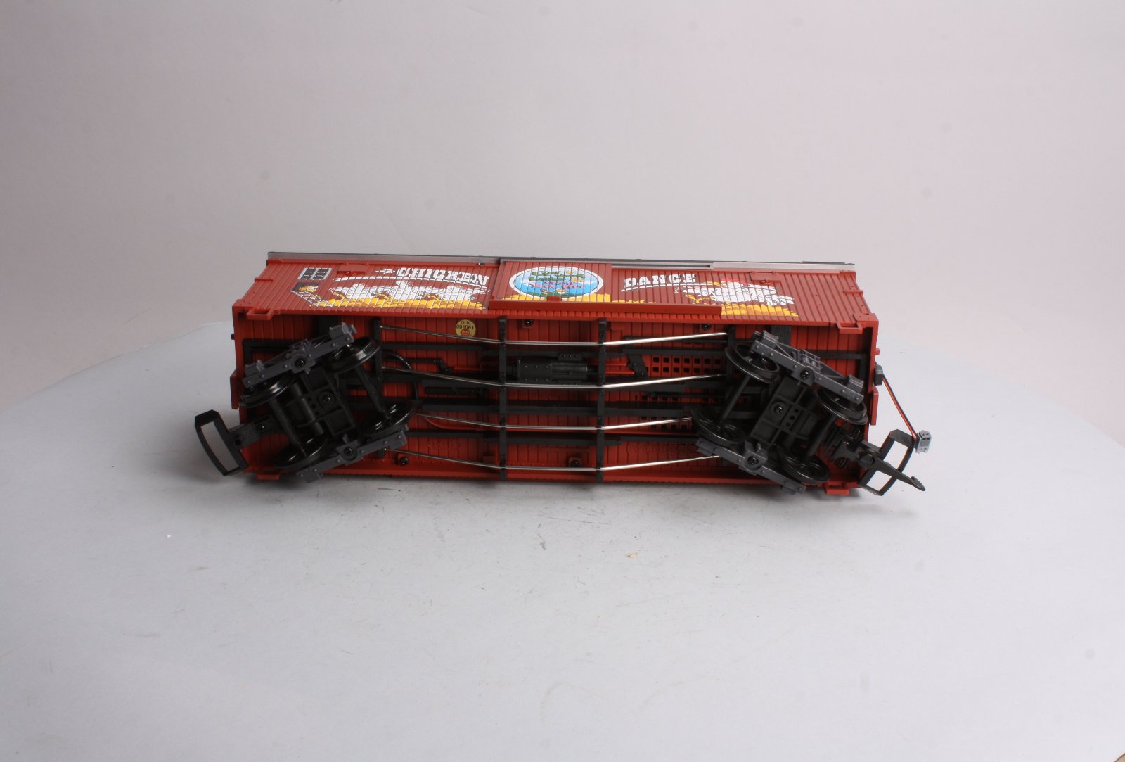 LGB 44672 Chicken Dance Boxcar with Sound EX/Box
