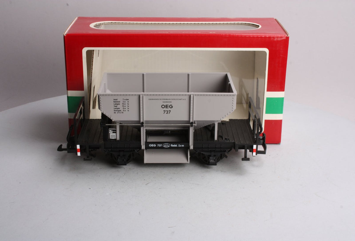 LGB 4041 G Scale OEG Ballast Car #737 NIB