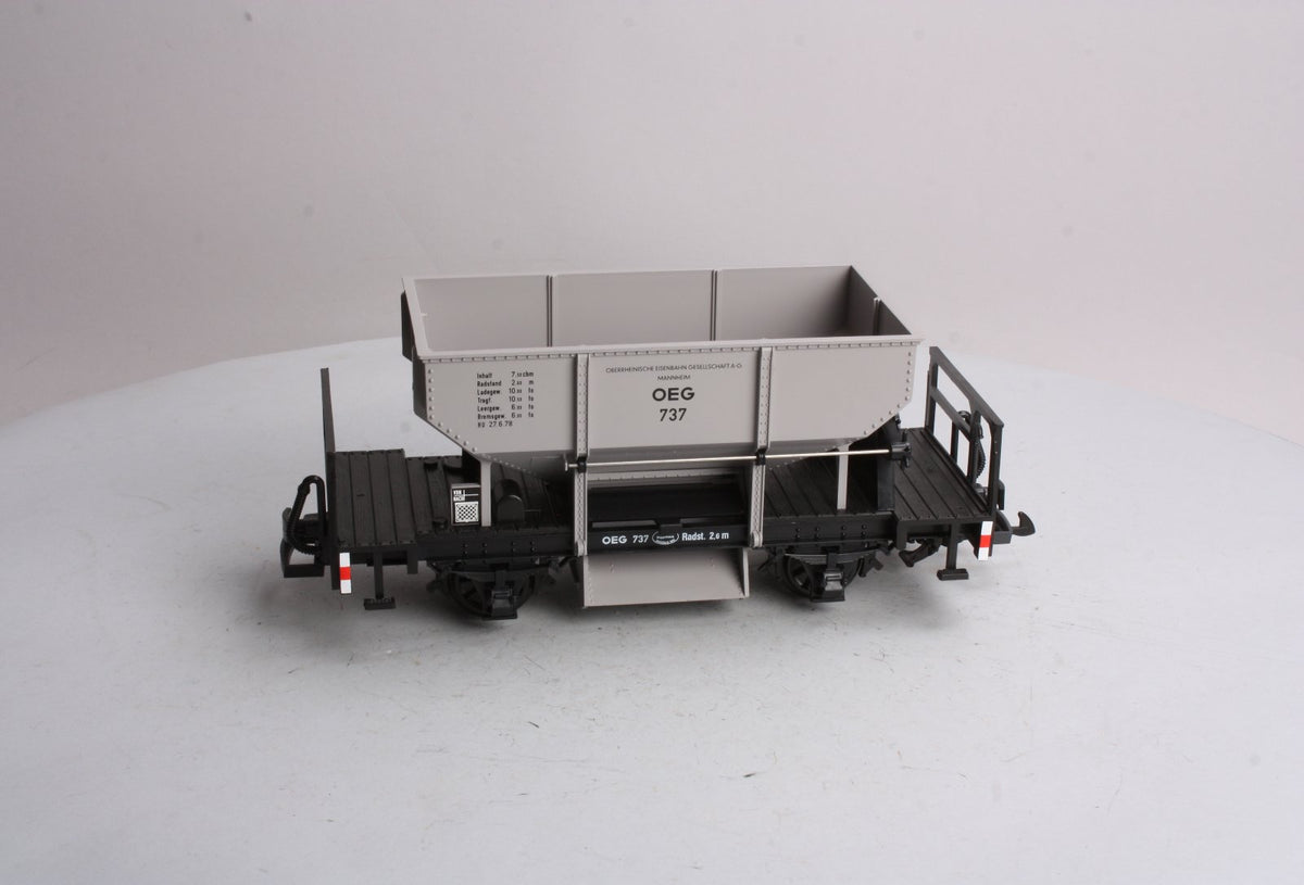 LGB 4041 G Scale OEG Ballast Car #737 NIB