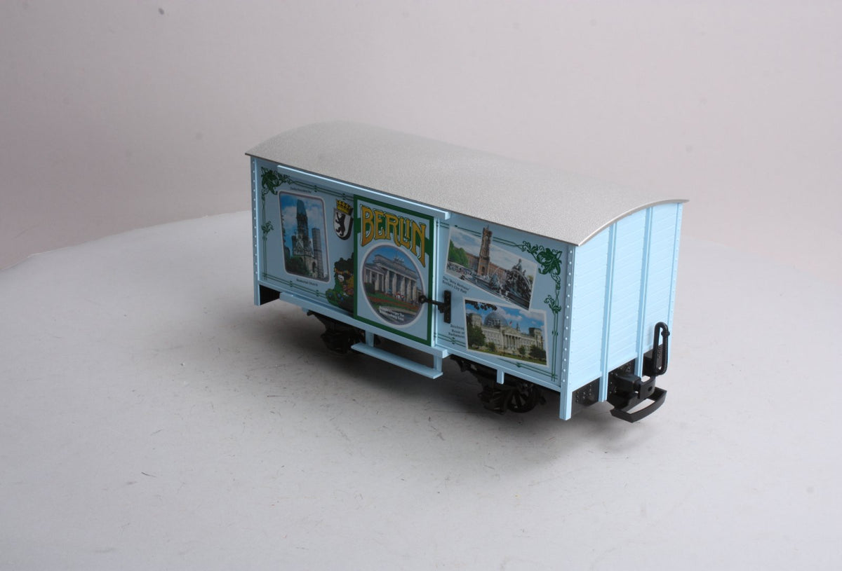 LGB 44355 G Scale Berlin City Boxcar LN