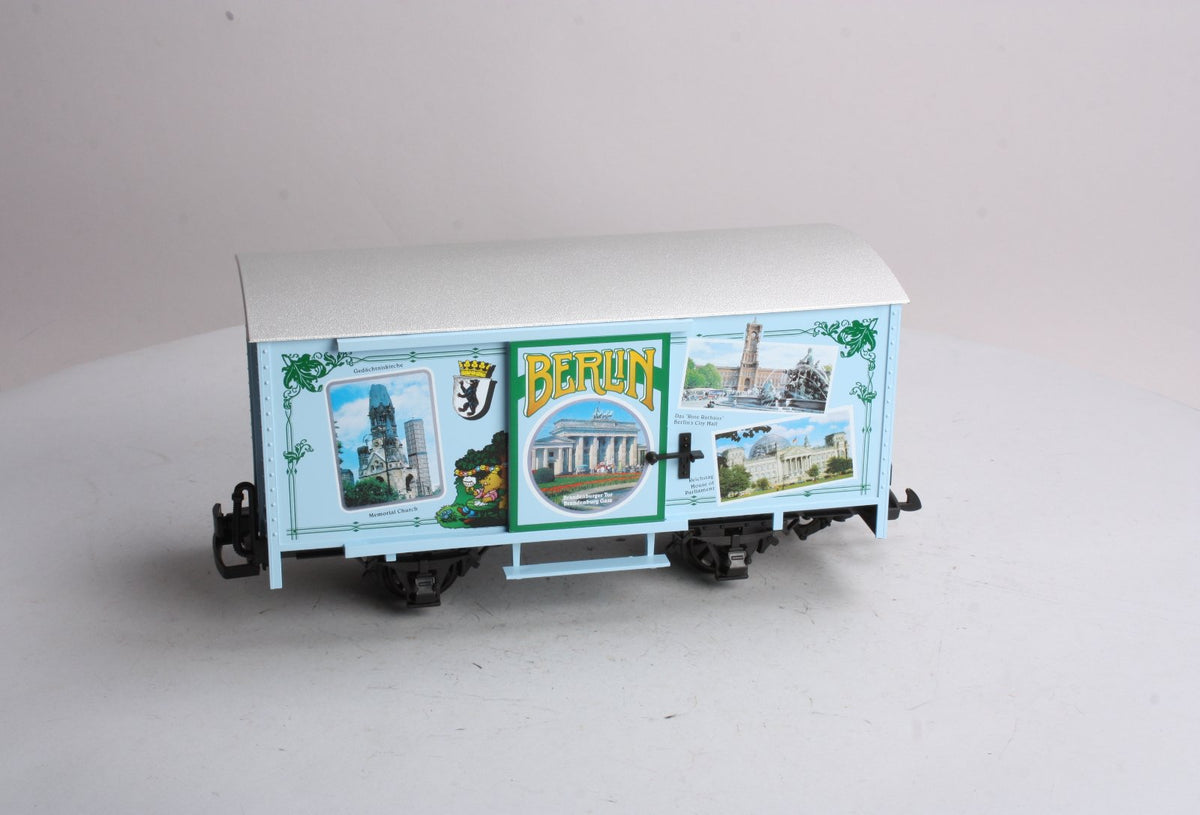 LGB 44355 G Scale Berlin City Boxcar LN