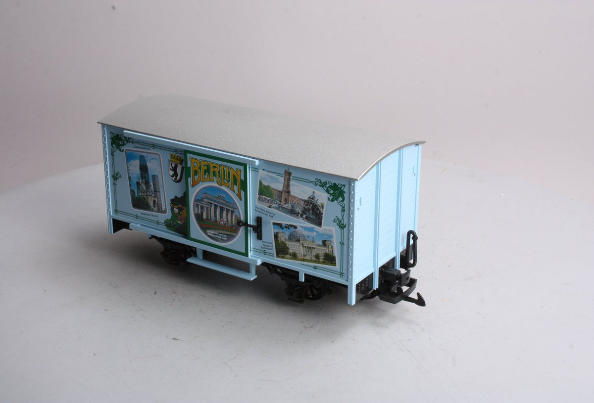 LGB 44355 G Scale Berlin City Boxcar LN