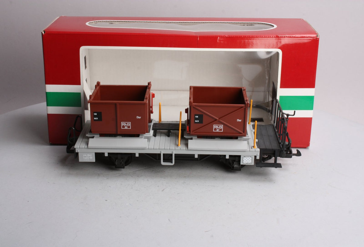 LGB 41140 G Scale RHB Gravel Wagon EX/Box