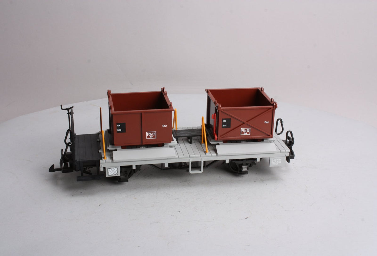 LGB 41140 G Scale RHB Gravel Wagon EX/Box