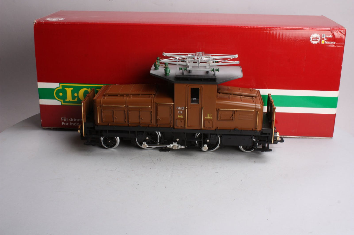 LGB 21440 G Scale RhB Ge 2/4 Electric Locomotive LN/Box