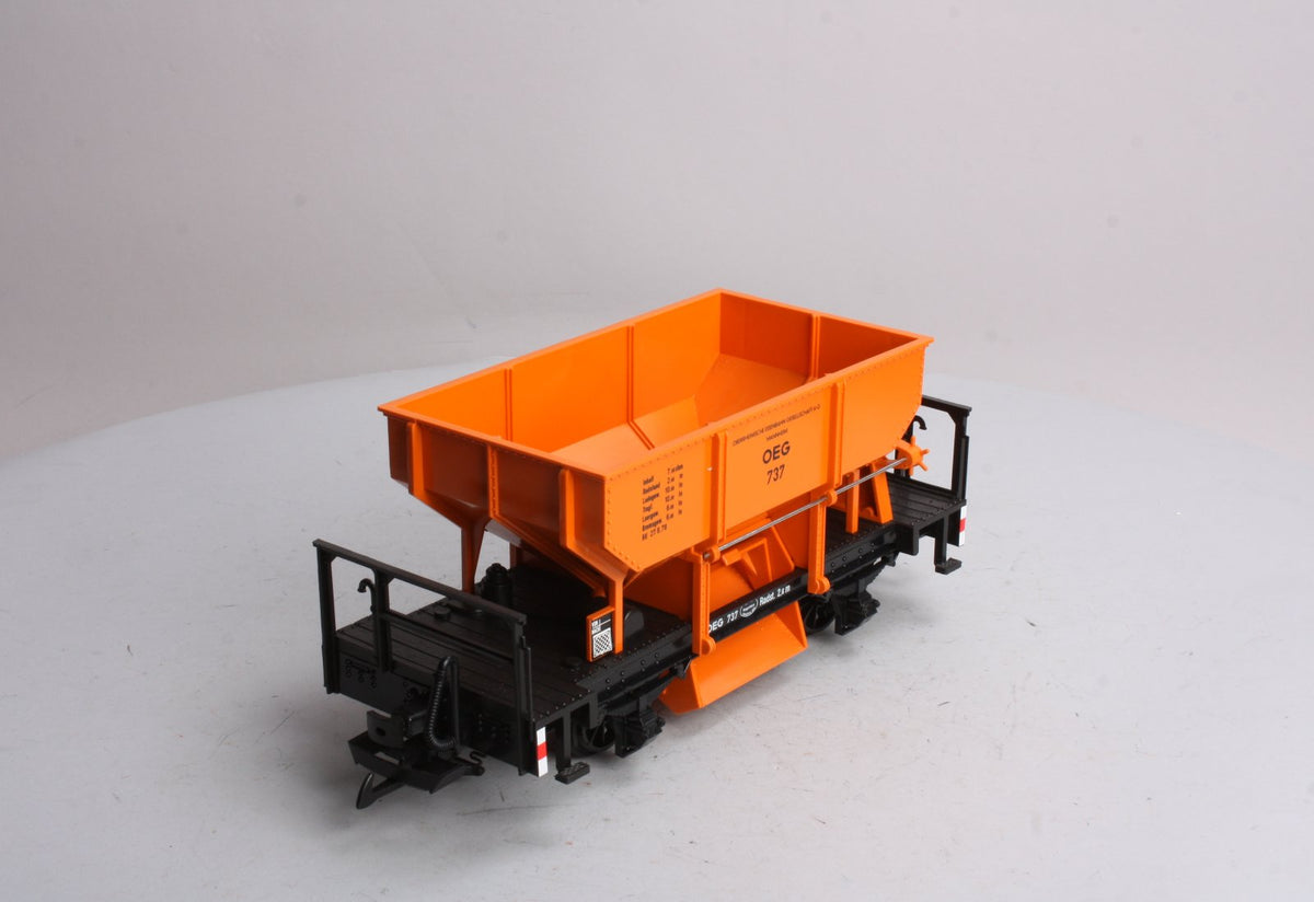LGB 4141 G Scale OEG Europeon Four-Wheel Ballast Car NIB