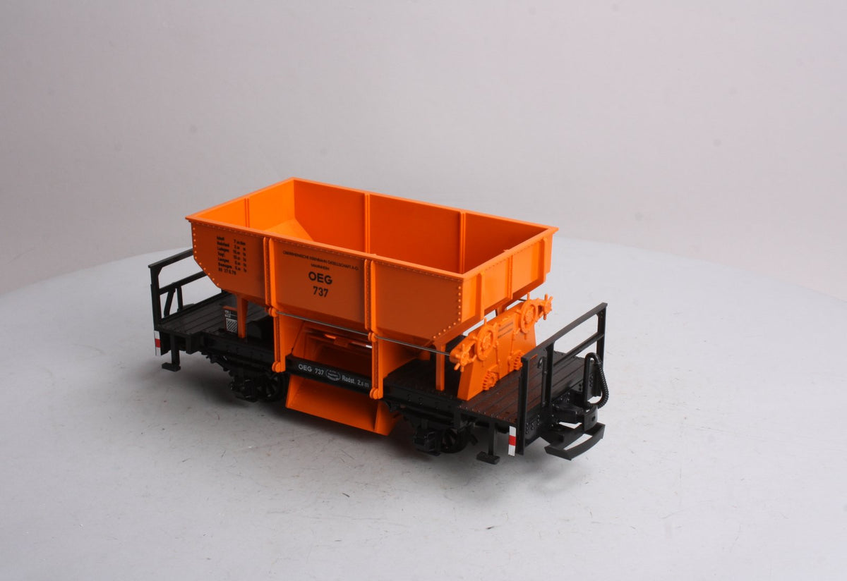 LGB 4141 G Scale OEG Europeon Four-Wheel Ballast Car NIB
