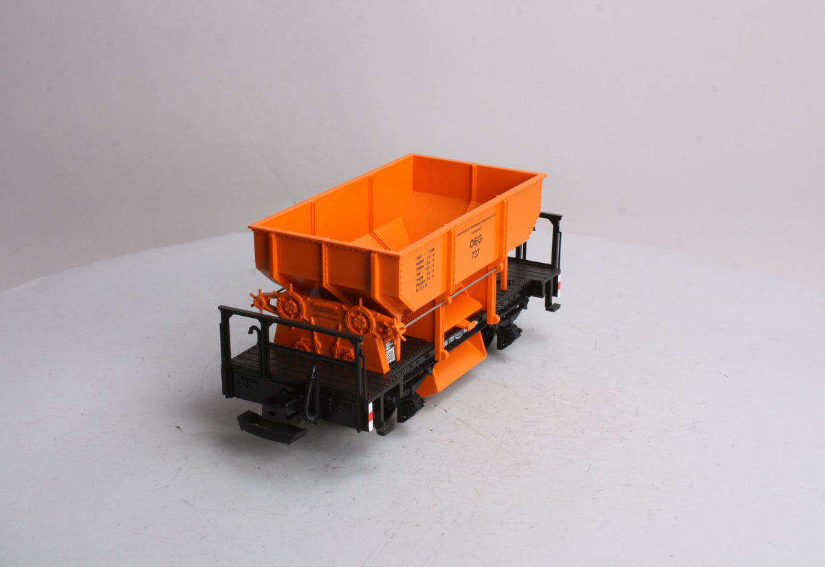LGB 4141 G Scale OEG Europeon Four-Wheel Ballast Car NIB