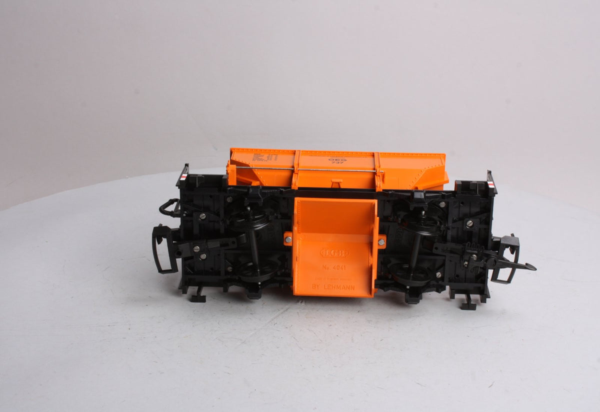 LGB 4141 G Scale OEG Europeon Four-Wheel Ballast Car NIB