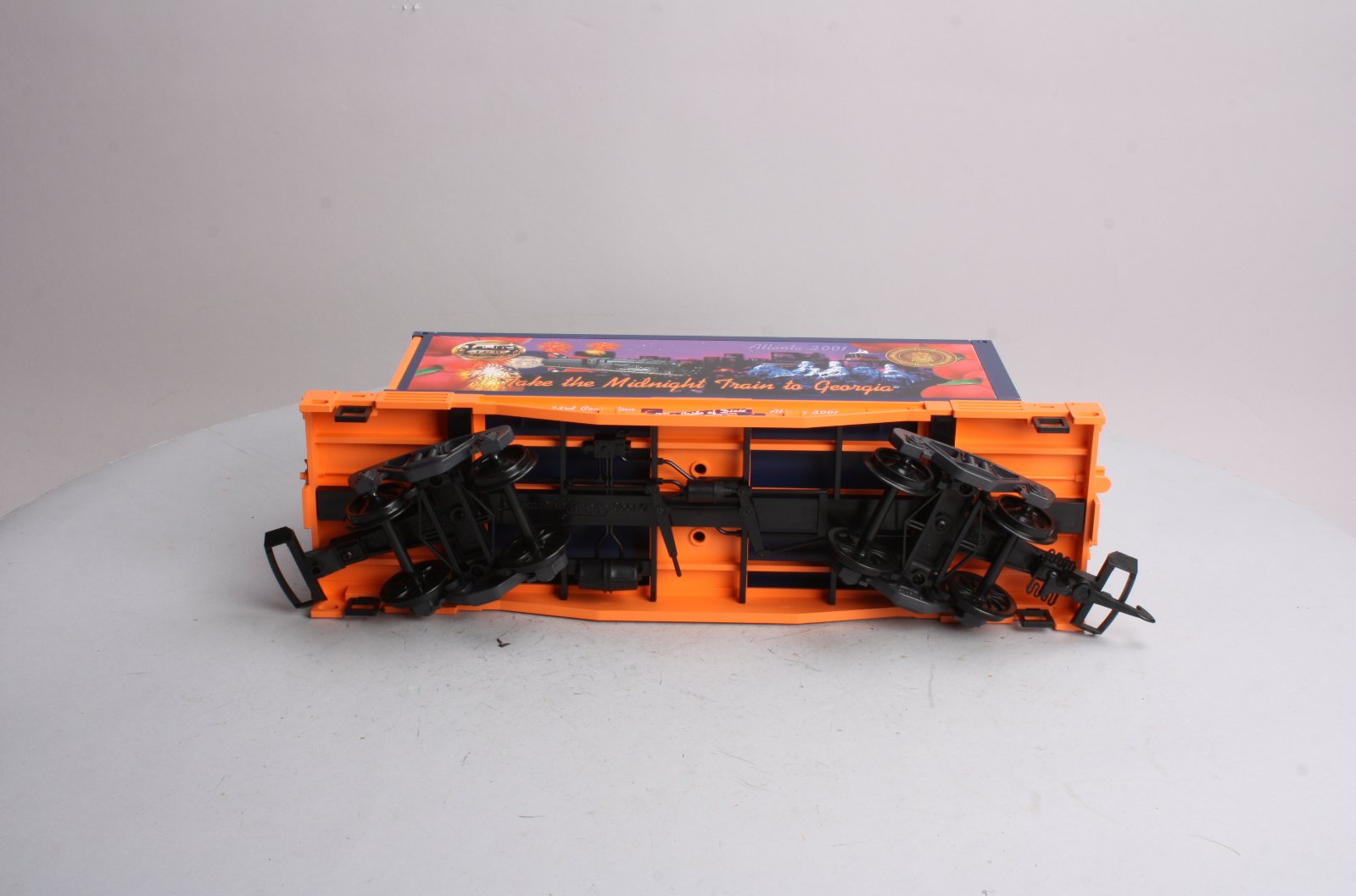 LGB 44858 G Scale 2001 Atlanta Convention Flatcar with Container LN/Box