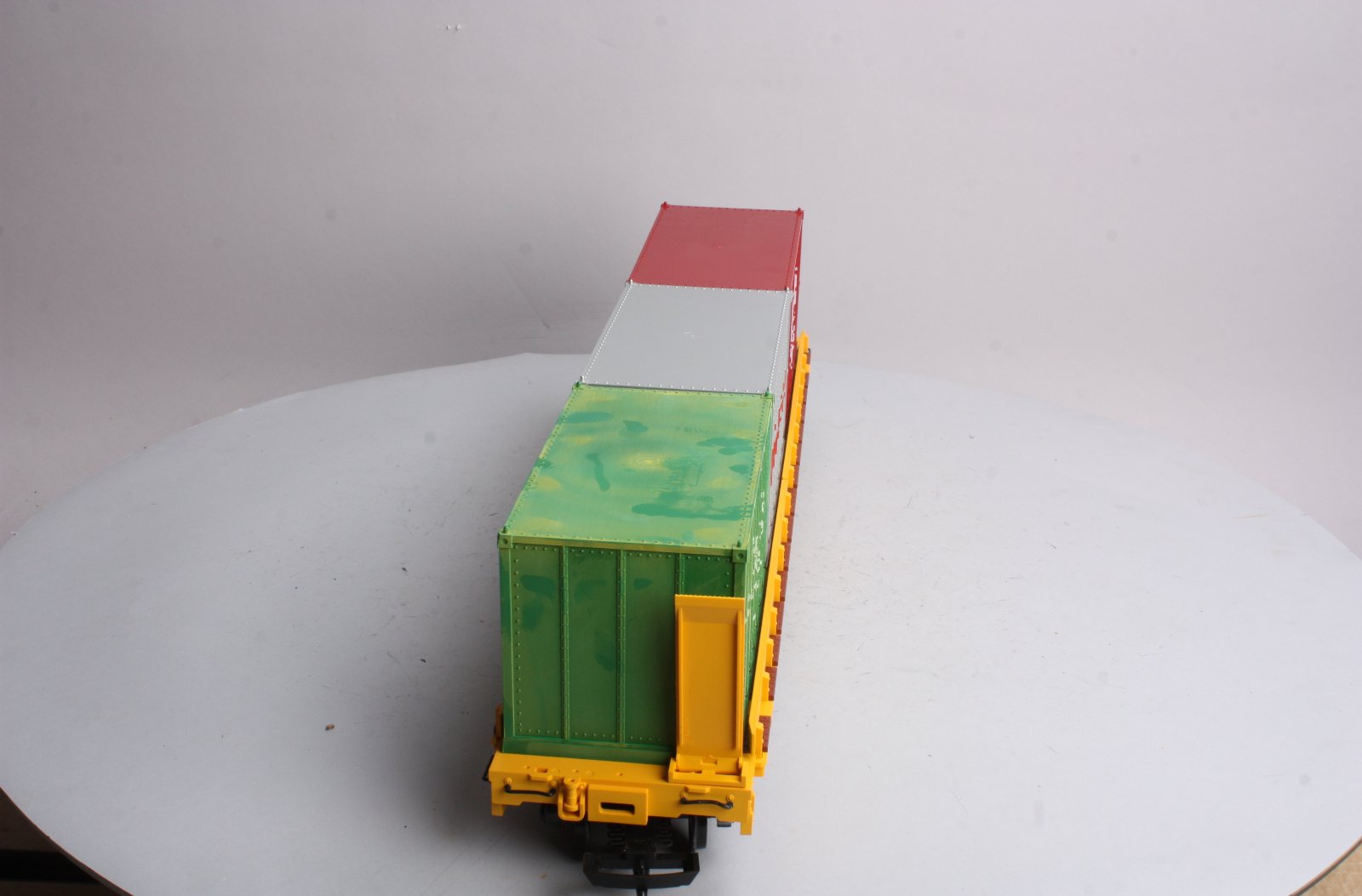 LGB 43540 G Scale TTX Flatcar with Containers EX/Box