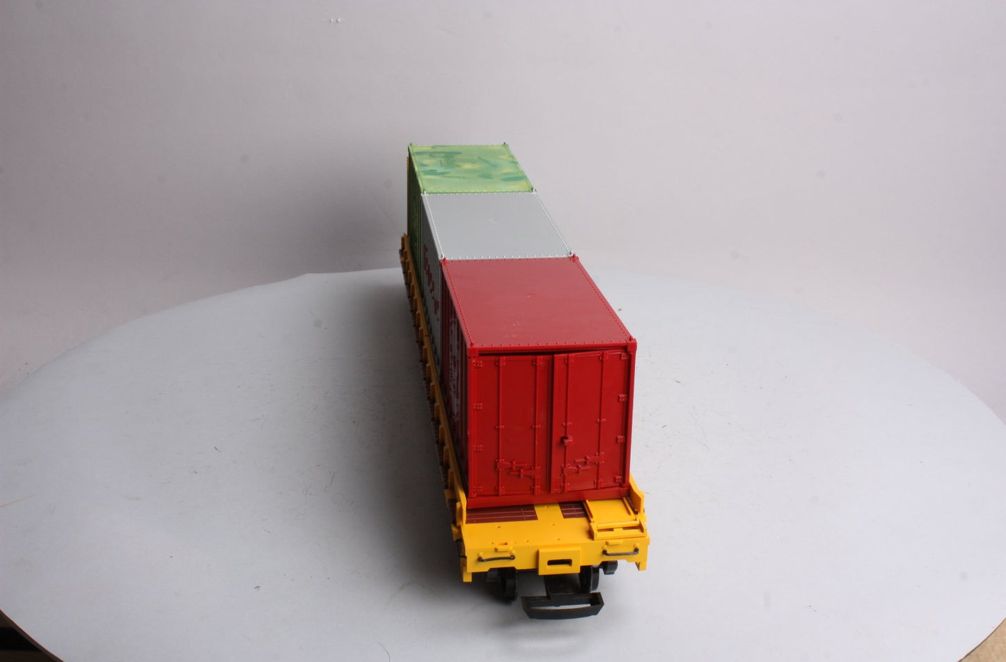 LGB 43540 G Scale TTX Flatcar with Containers EX/Box