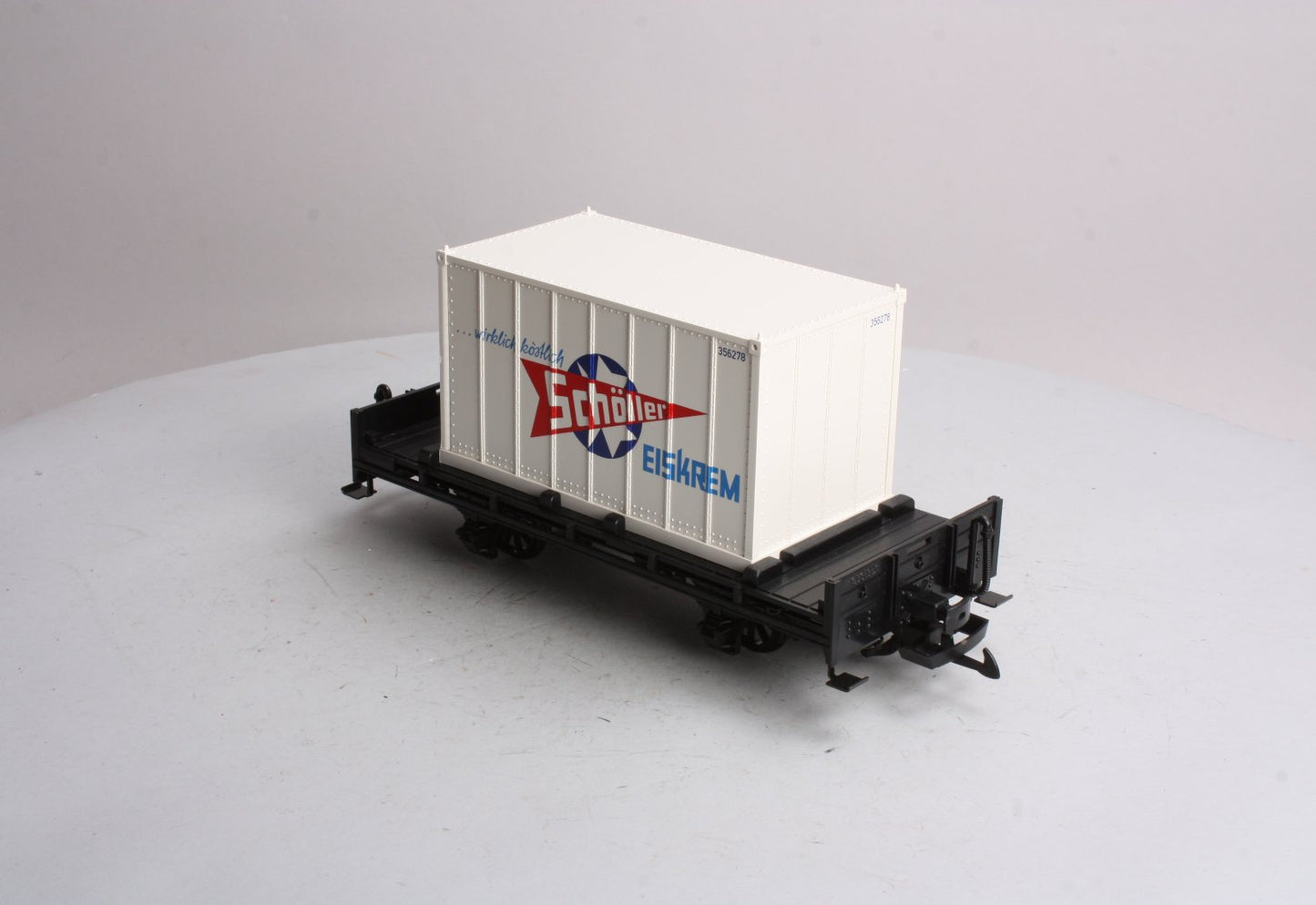 LGB 43030 G Scale Flatcar w/ Scholler Container LN/Box