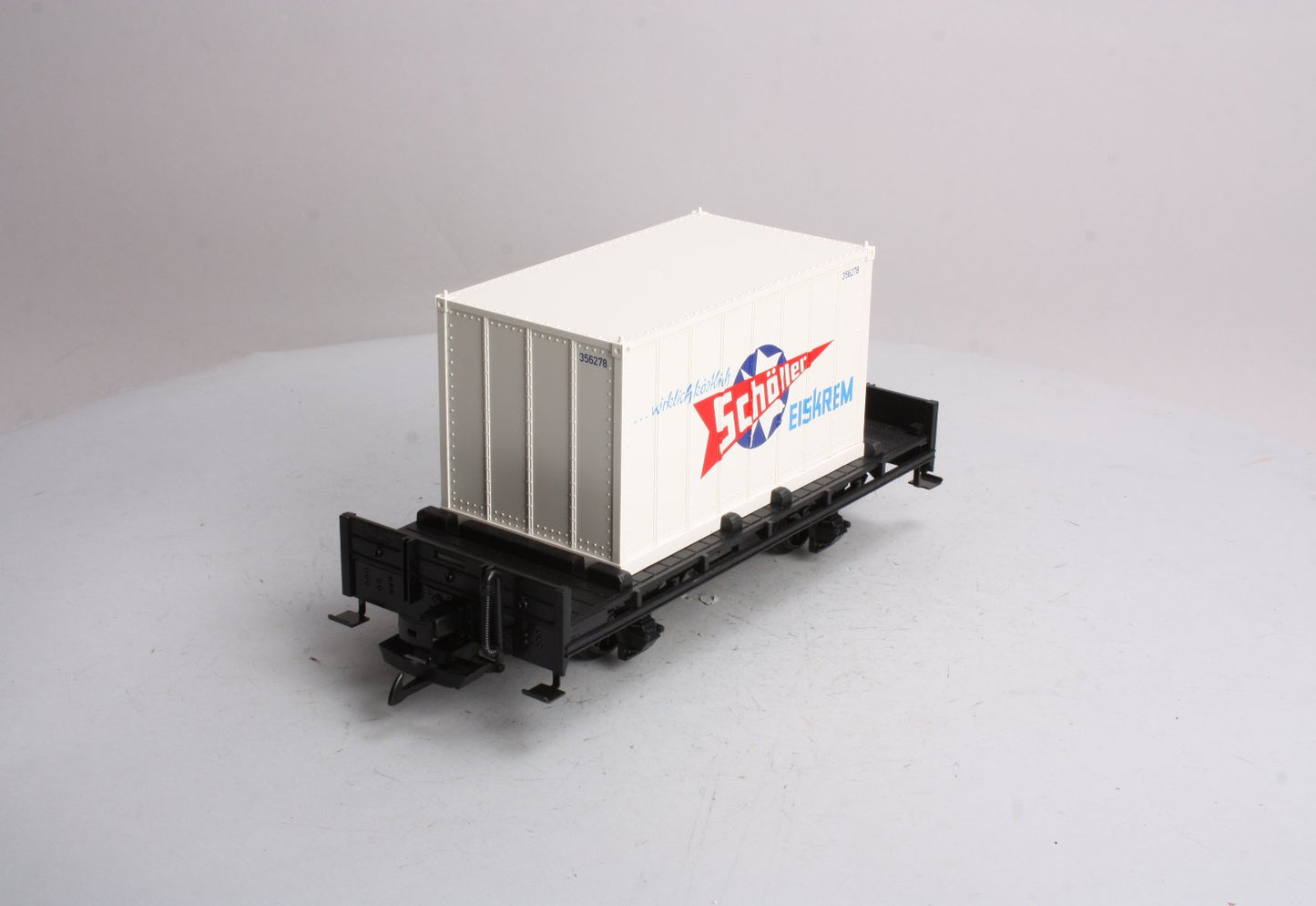 LGB 43030 G Scale Flatcar w/ Scholler Container LN/Box
