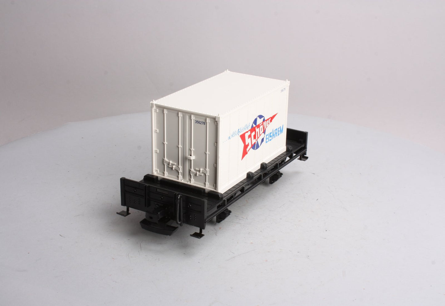 LGB 43030 G Scale Flatcar w/ Scholler Container LN/Box