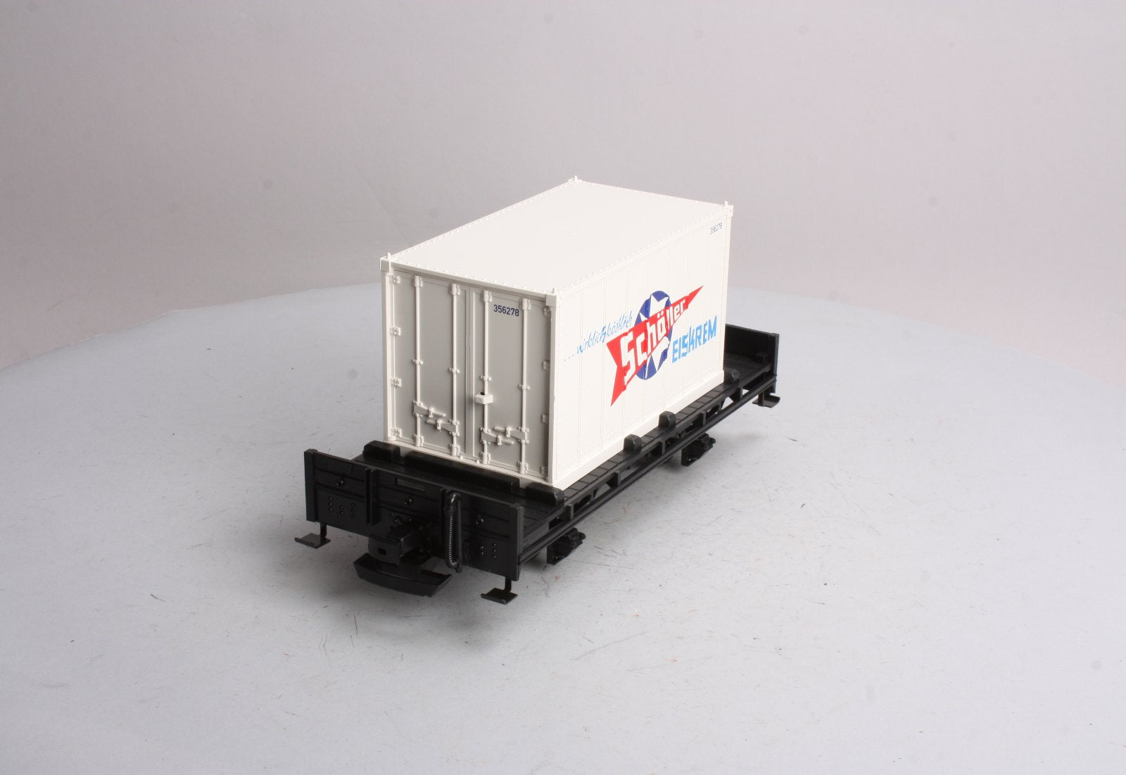 LGB 43030 G Scale Flatcar w/ Scholler Container LN/Box