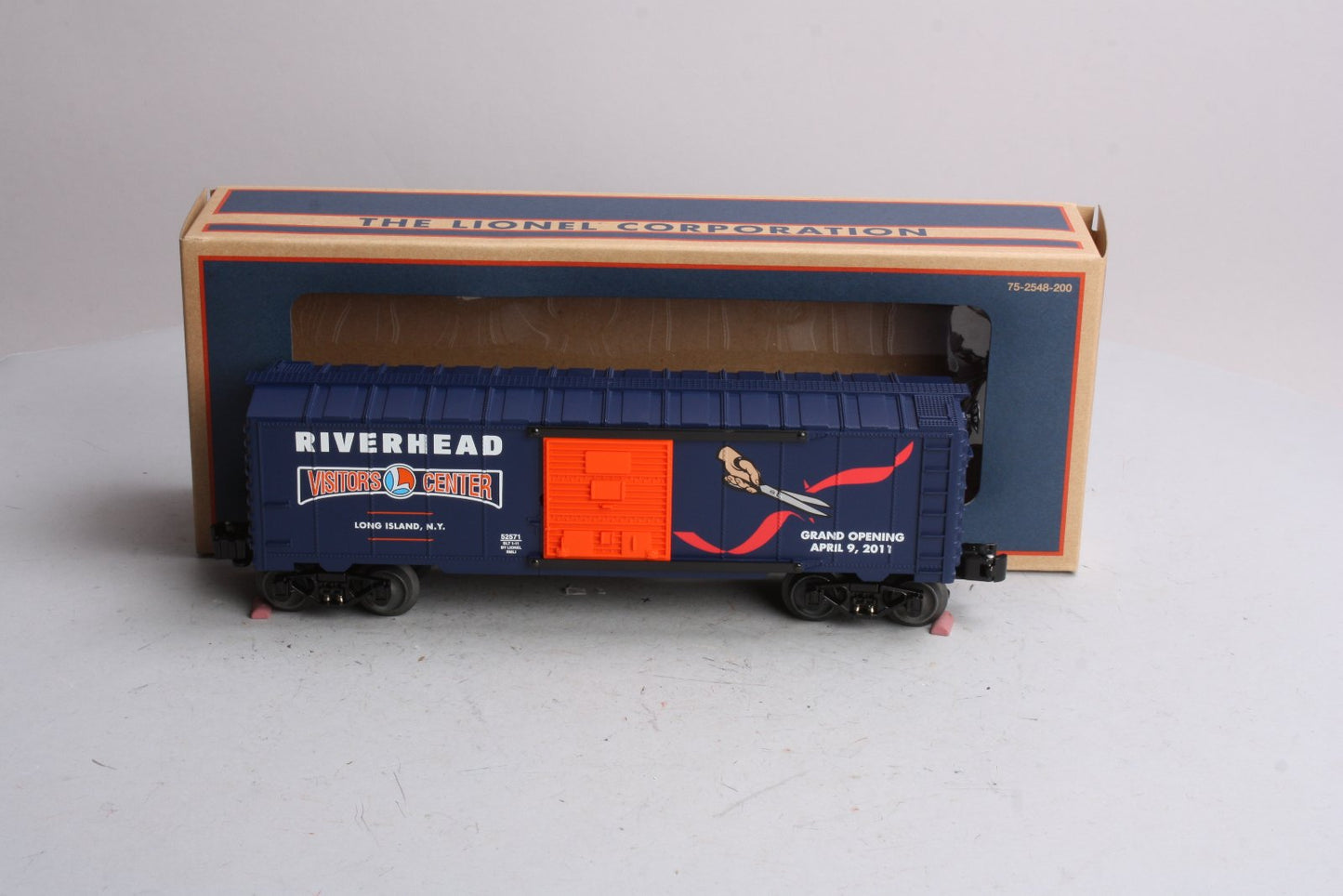 Lionel 6-52571 O Gauge Railroad Museum of Long Island Grand Opening Car LN/Box