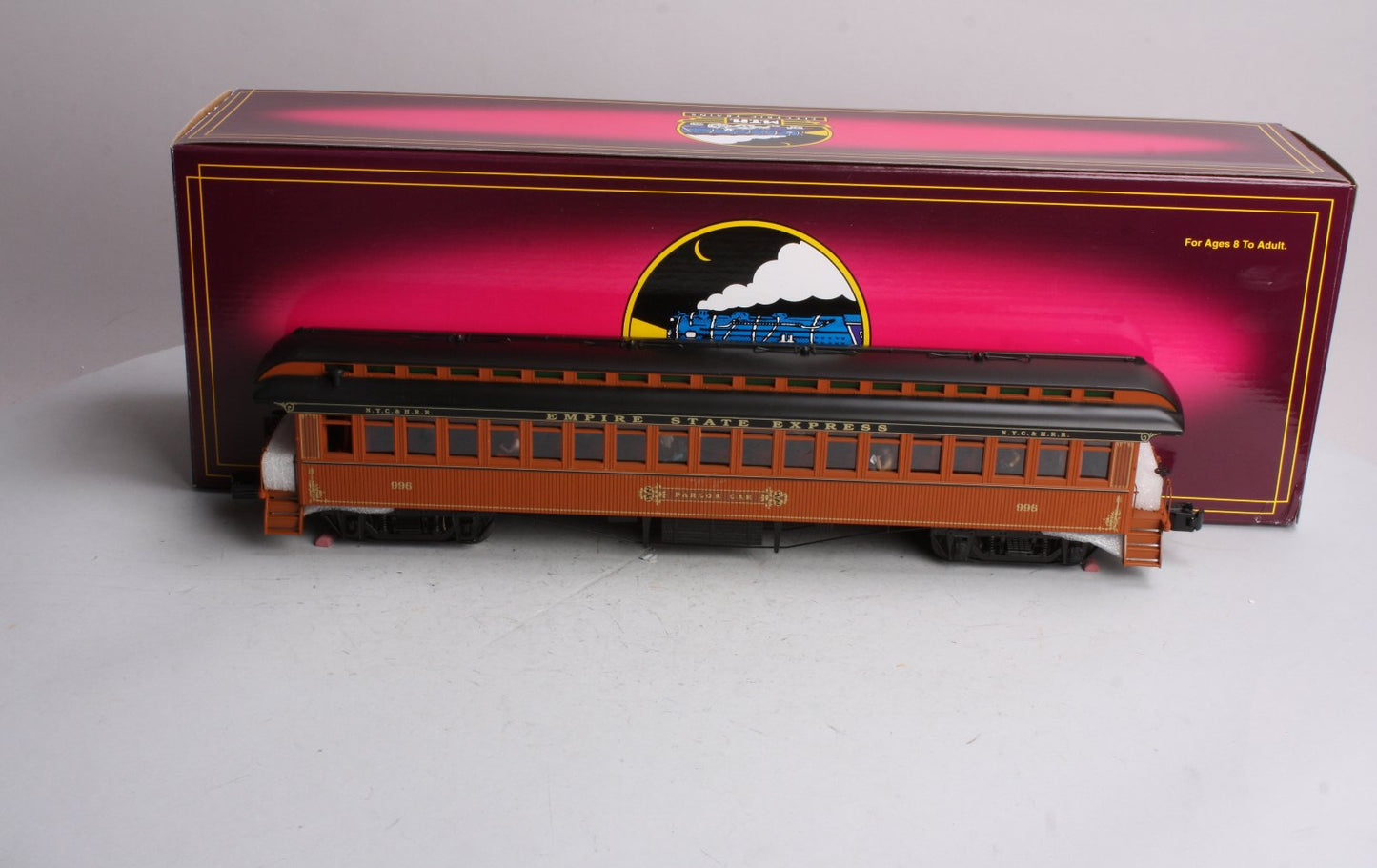 MTH 20-62001B New York Central 64' Woodsided Coach Passenger Car LN/Box