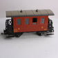 LGB 3206 #2 LGB Passenger Car w/Plastic Wheels LN/Box