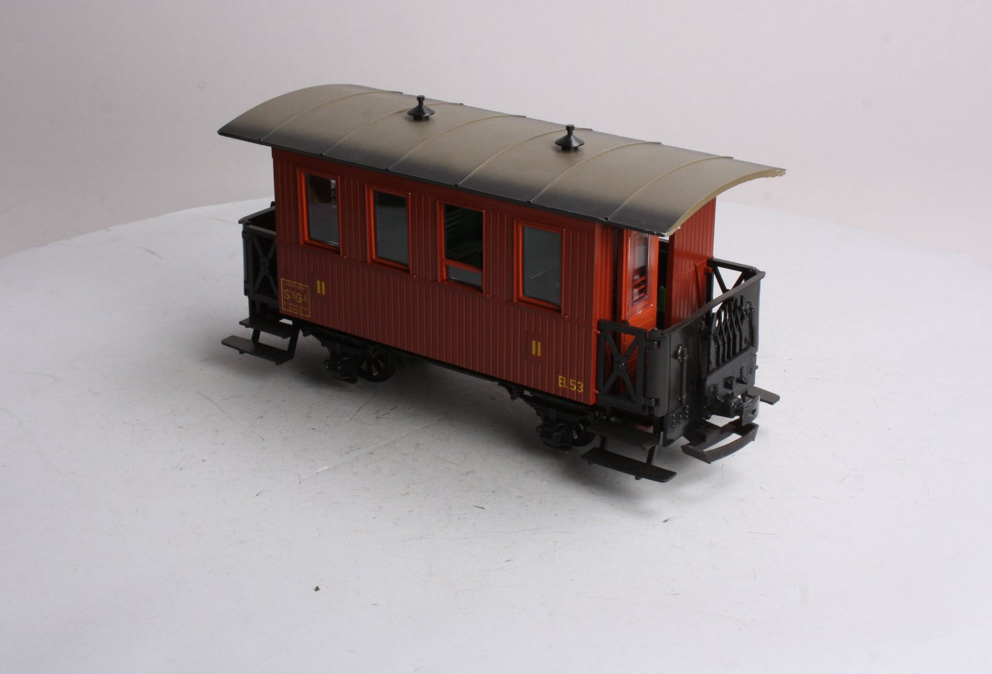 LGB 3206 #2 LGB Passenger Car w/Plastic Wheels LN/Box