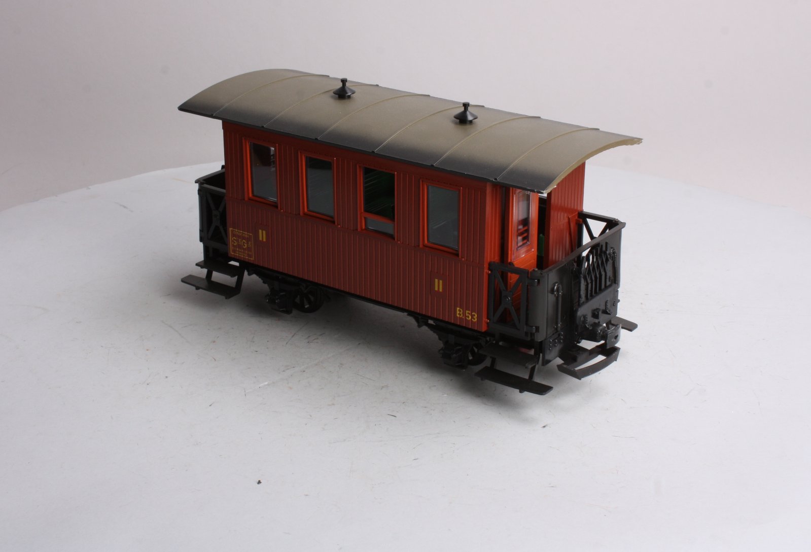 LGB 3206 #2 LGB Passenger Car w/Plastic Wheels LN/Box