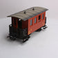LGB 3206 #2 LGB Passenger Car w/Plastic Wheels LN/Box