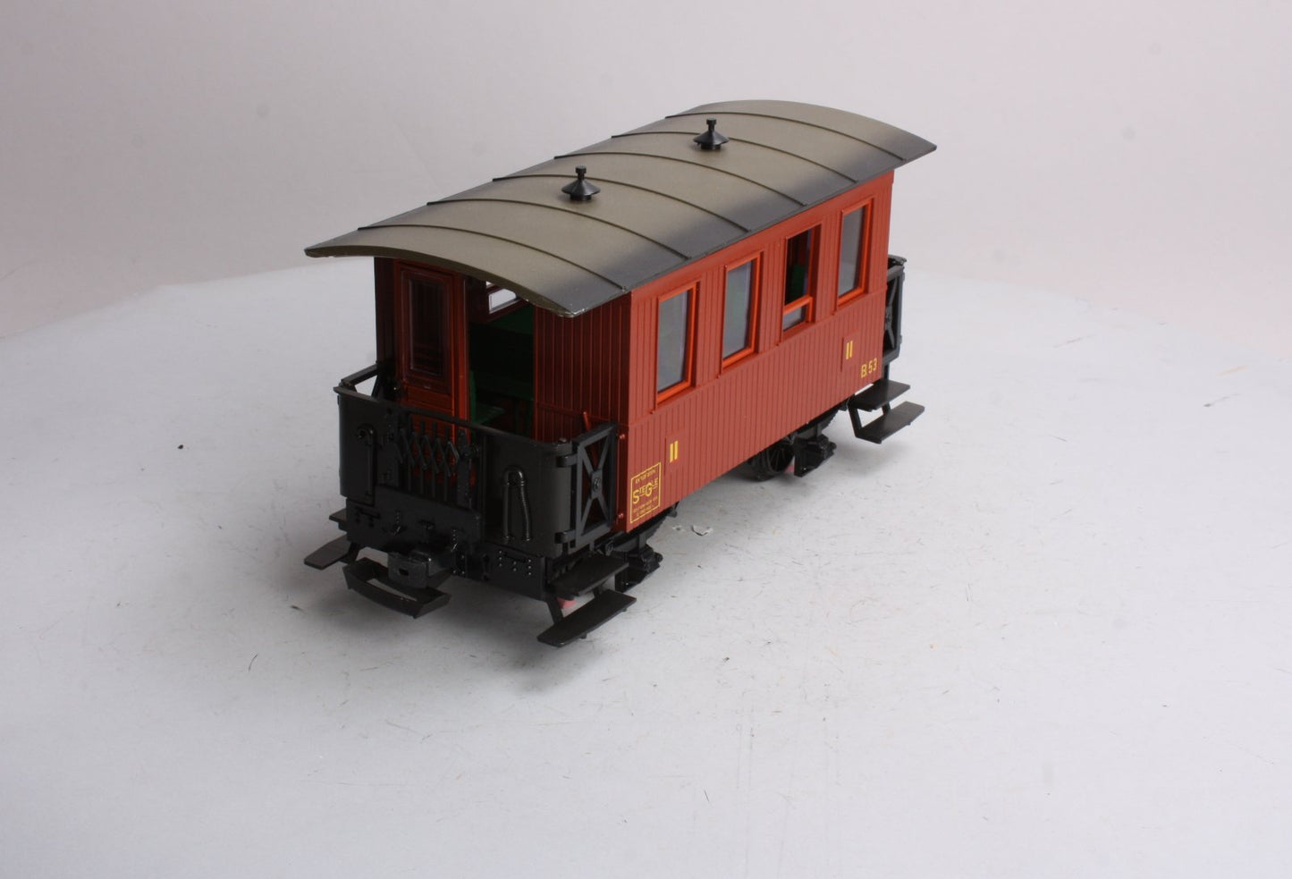 LGB 3206 #2 LGB Passenger Car w/Plastic Wheels LN/Box