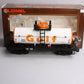Lionel 8-87602 Gulf Single Dome Tank Car w/Plastic Wheels LN/Box