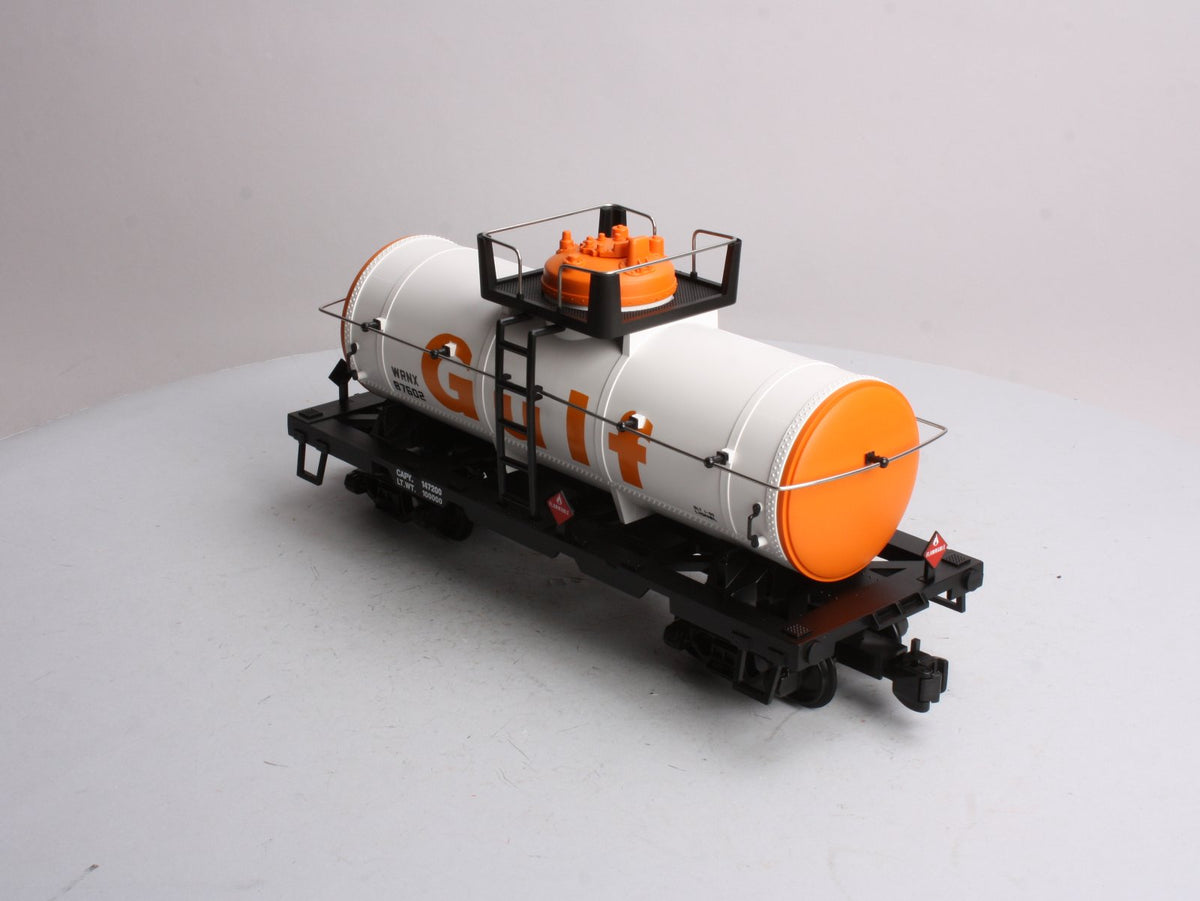 Lionel 8-87602 Gulf Single Dome Tank Car w/Plastic Wheels LN/Box