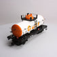 Lionel 8-87602 Gulf Single Dome Tank Car w/Plastic Wheels LN/Box