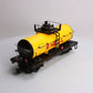 Lionel 8-87604 Shell Single Dome Tank Car LN/Box