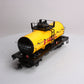 Lionel 8-87604 Shell Single Dome Tank Car LN/Box