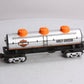 MTH 30-4120B O Gauge Harley Davidson 3-Dome Tank Car LN/Box