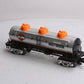 MTH 30-4120B O Gauge Harley Davidson 3-Dome Tank Car LN/Box