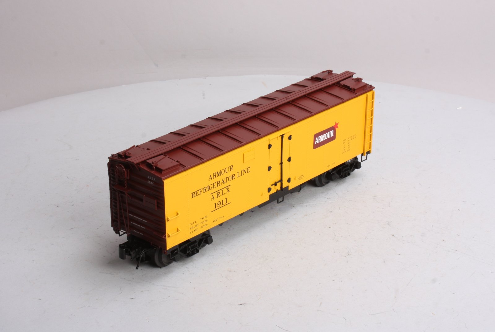 Atlas 8527-2 O Scale Armour 40' Steel Reefer #1911 (3 Rail) LN/Box