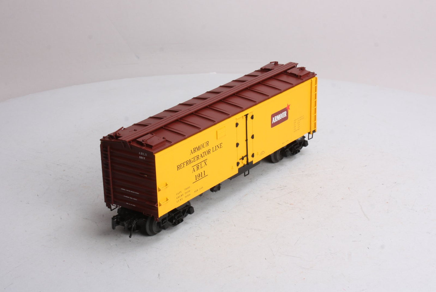 Atlas 8527-2 O Scale Armour 40' Steel Reefer #1911 (3 Rail) LN/Box