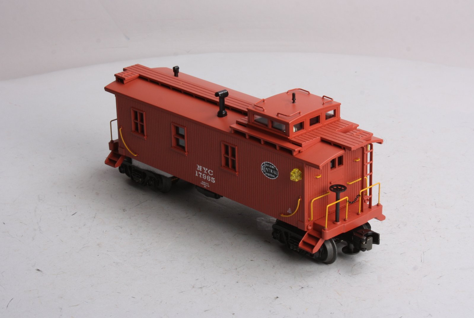 MTH O Gauge New York Central Illuminated Caboose #17965 LN