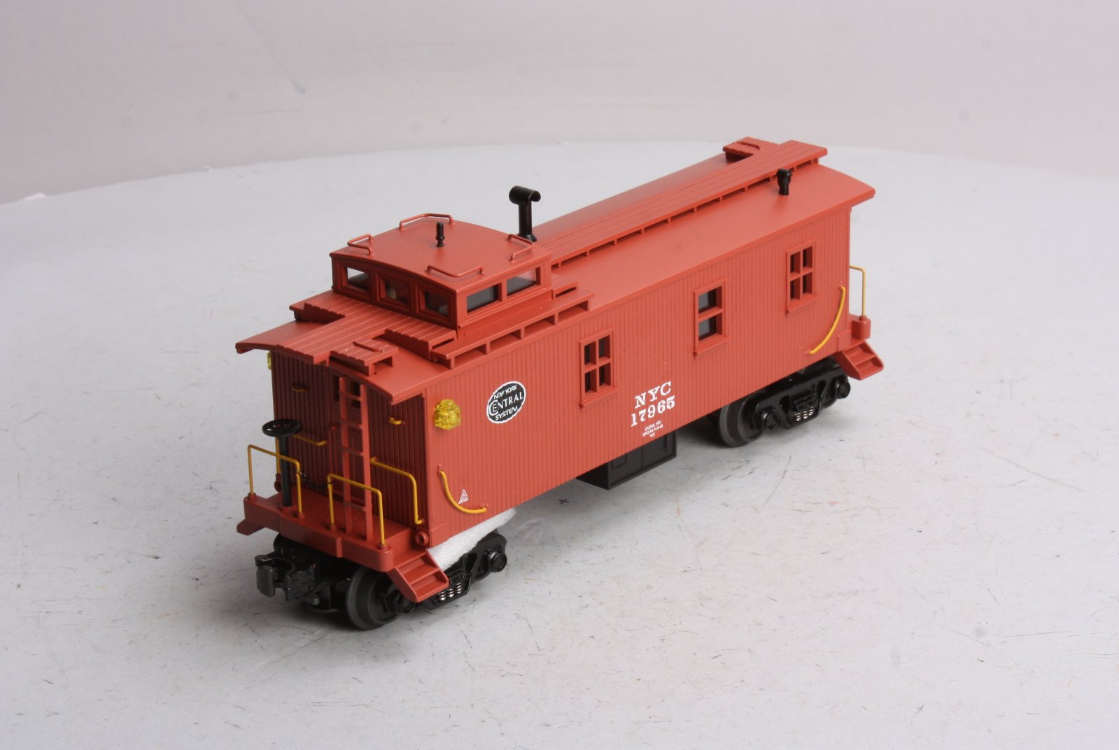 MTH O Gauge New York Central Illuminated Caboose #17965 LN