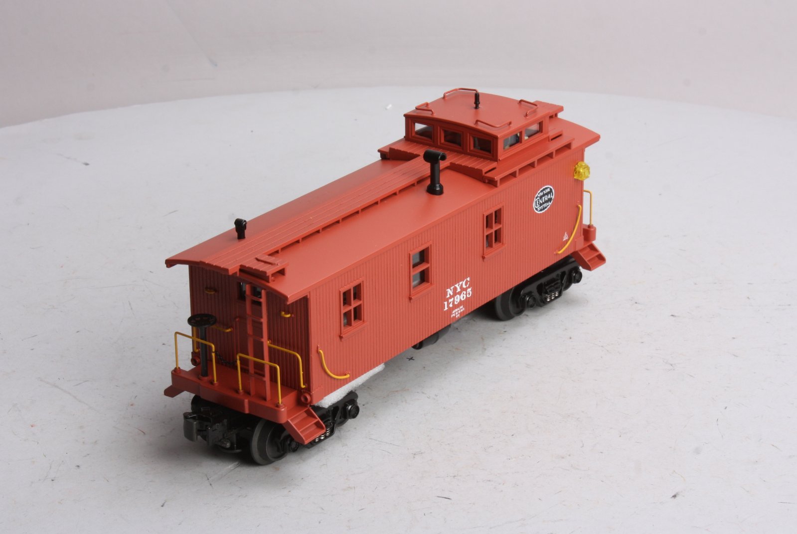 MTH O Gauge New York Central Illuminated Caboose #17965 LN
