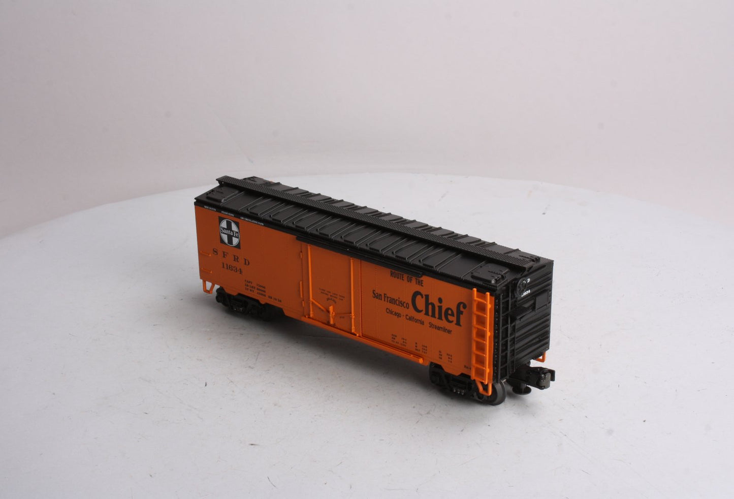 MTH 20-94018 O Gauge Santa Fe AT&SF Reefer Car #11634 LN/Box