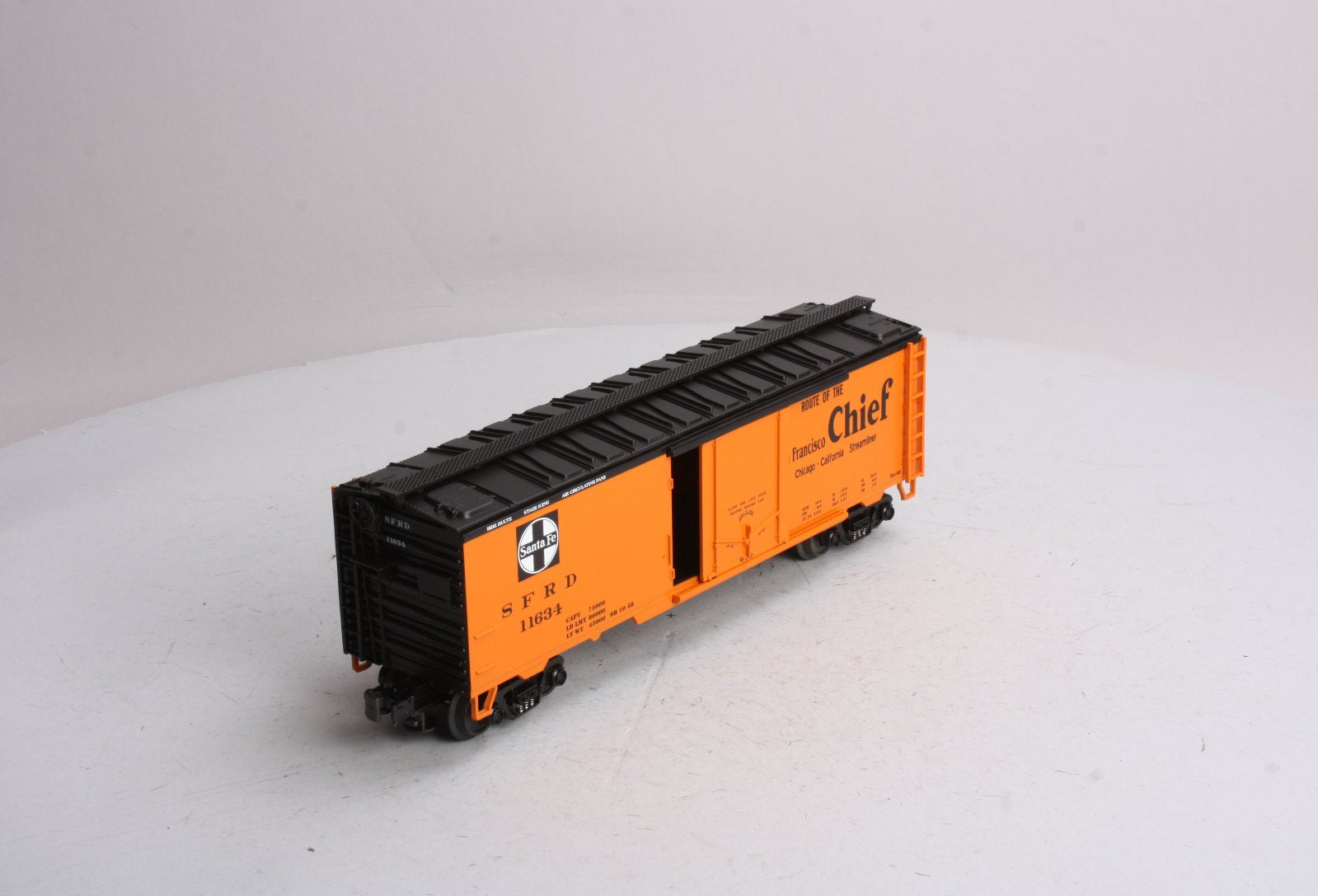 MTH 20-94018 O Gauge Santa Fe AT&SF Reefer Car #11634 LN/Box