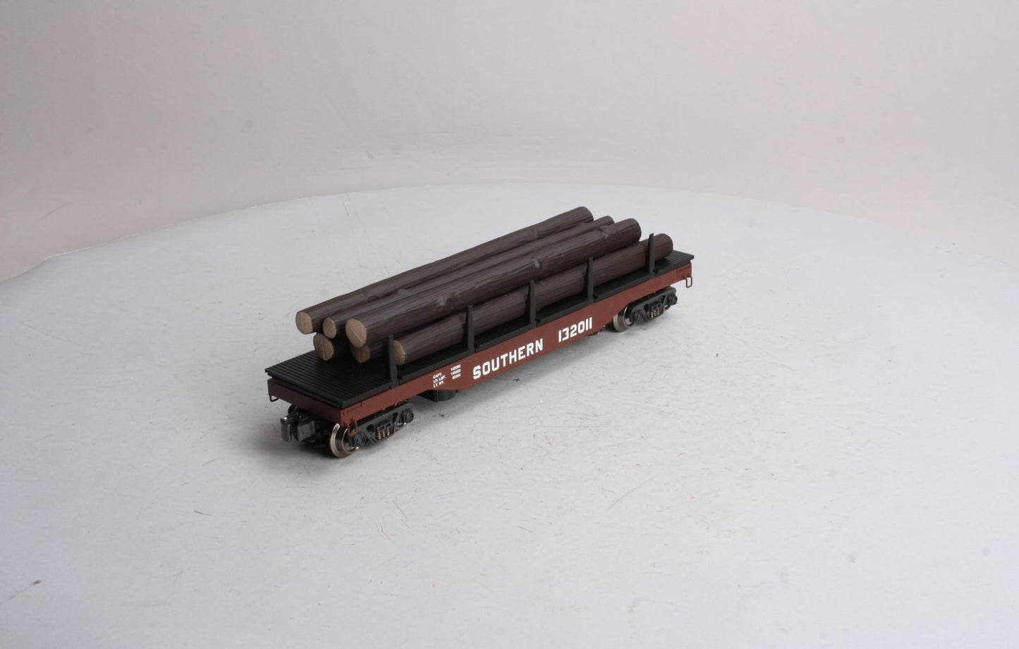 K-Line K713-2011 Southern Operating Log Dump Car #132011 w/Logs EX/Box