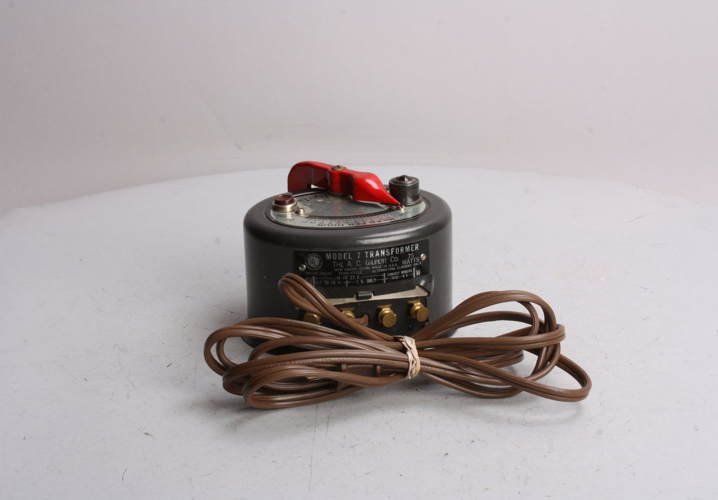 American Flyer 7B Vintage S 75 Watt Transformer
