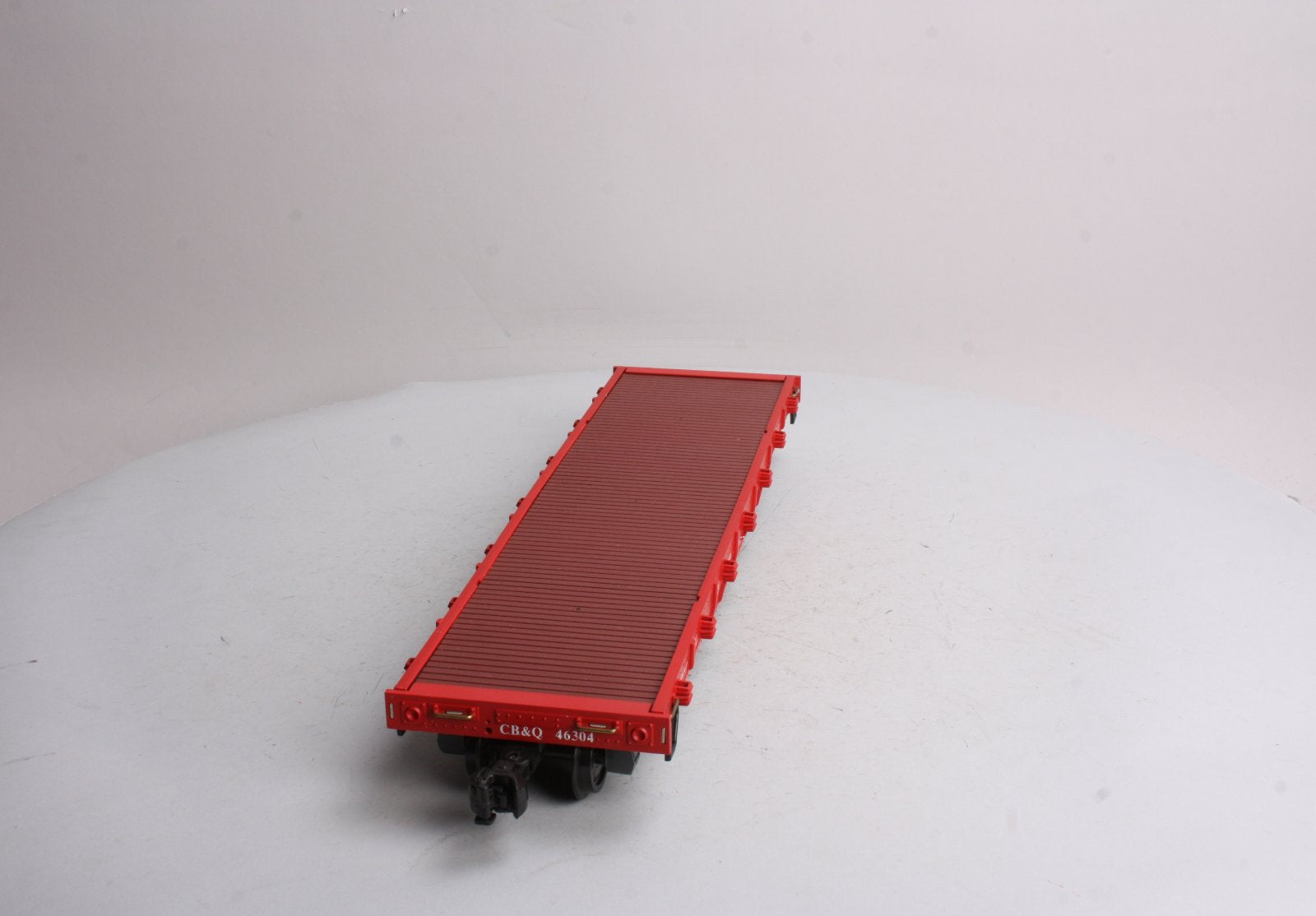 Aristo-Craft 46304 G Scale Chicago Burlington & Quincy Burlington Flatcar LN/Box