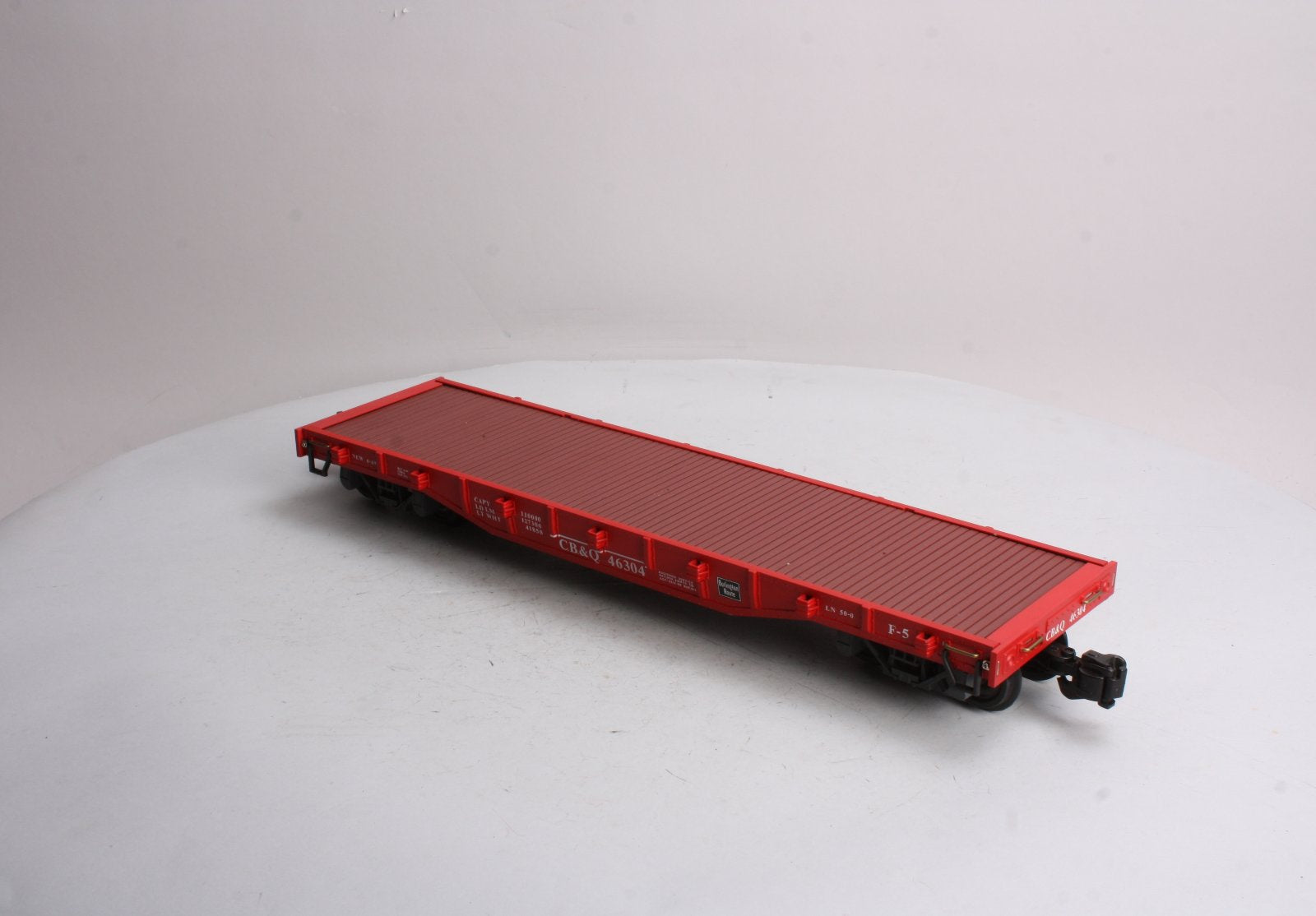 Aristo-Craft 46304 G Scale Chicago Burlington & Quincy Burlington Flatcar LN/Box