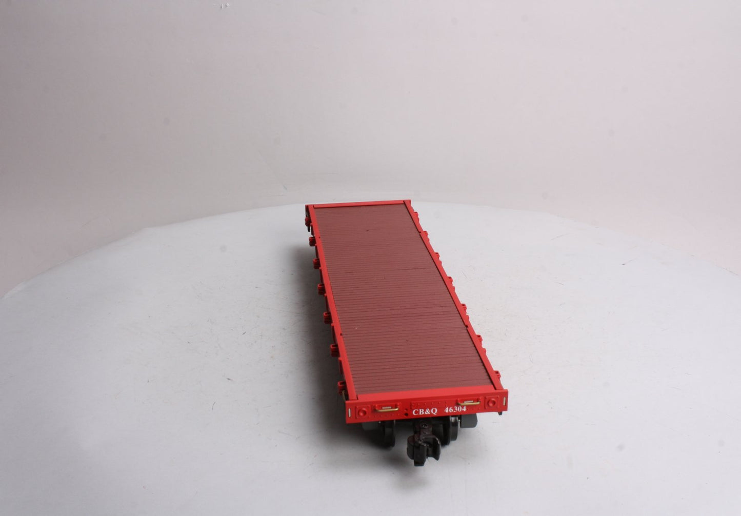 Aristo-Craft 46304 G Scale Chicago Burlington & Quincy Burlington Flatcar LN/Box