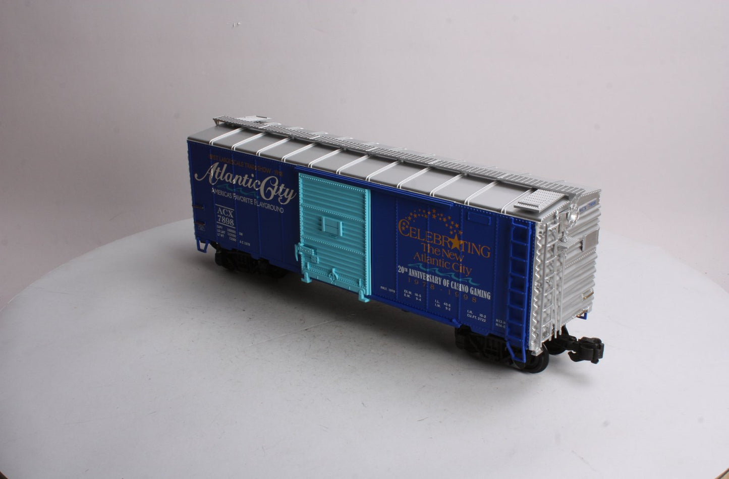 Aristo-Craft 46095 G Scale Atlantic City Steel Boxcar #7898 LN/Box