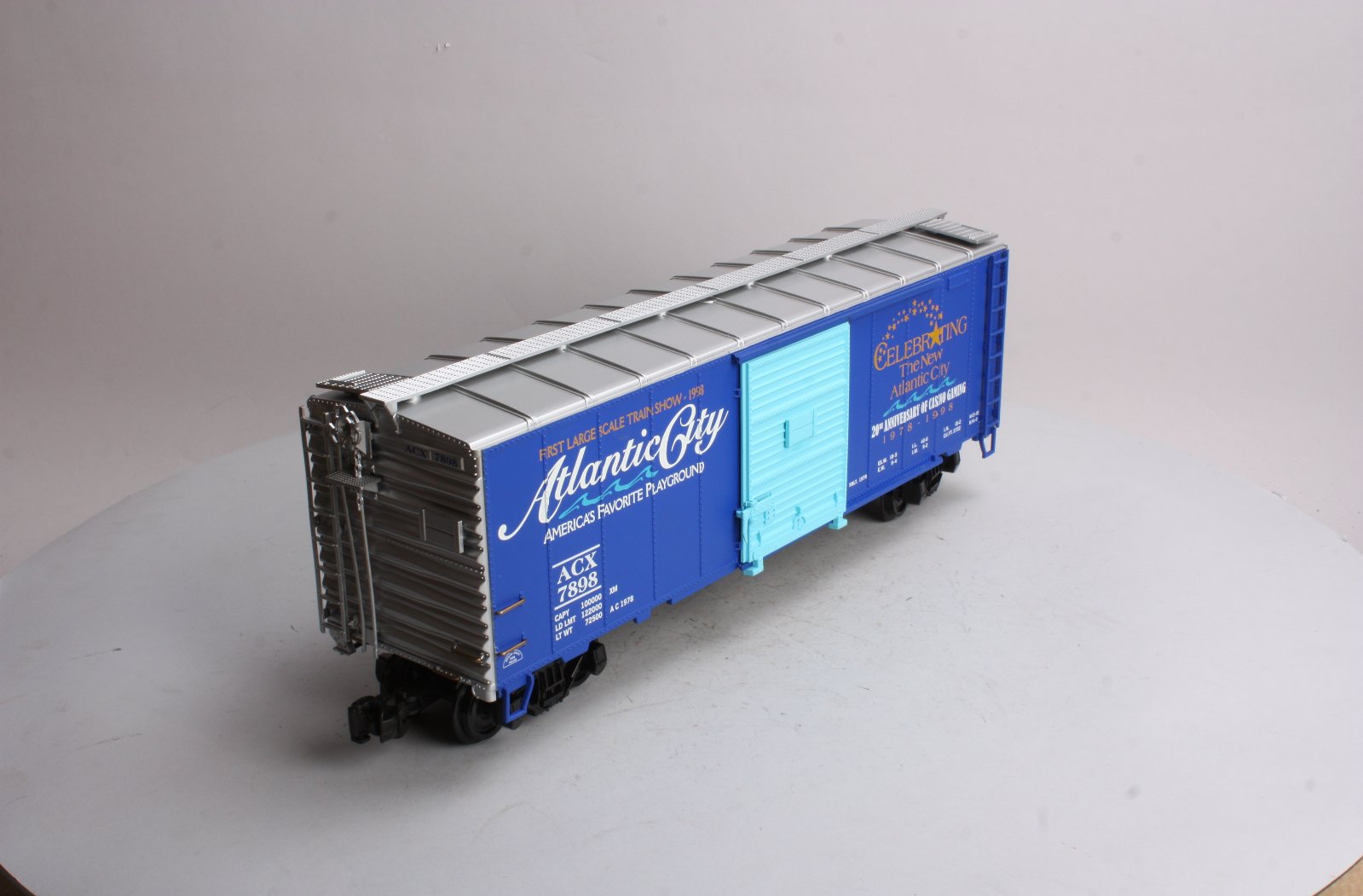 Aristo-Craft 46095 G Scale Atlantic City Steel Boxcar #7898 LN/Box